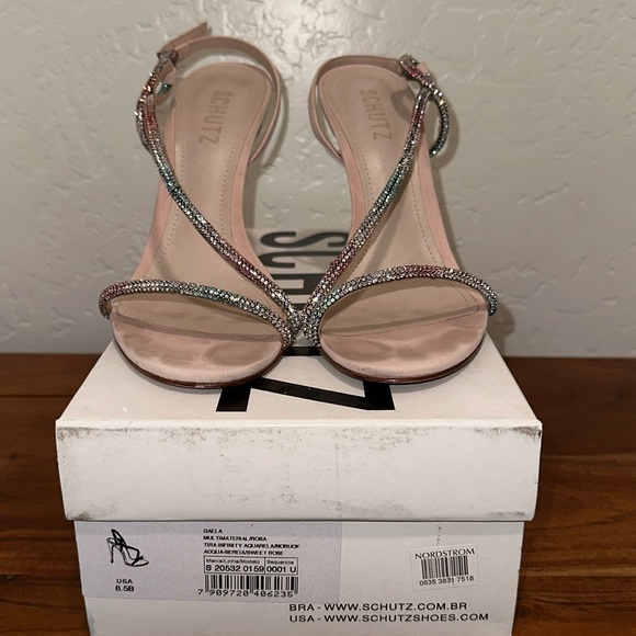 Schutz rhinestone heels - Picture 2 of 6